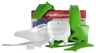 POLISPORT KIT KX125/250 99-02 GREEN PART# 90089 NEW