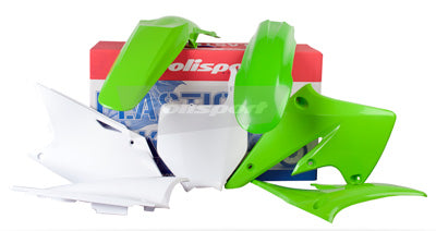POLISPORT KIT KX250F 04-05 GREEN PART# 90091 NEW