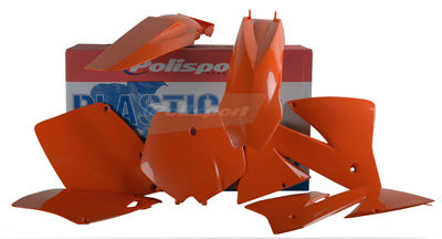 POLISPORT KIT KTM EXC/F 2001-02 ORANGE PART# 90101 NEW