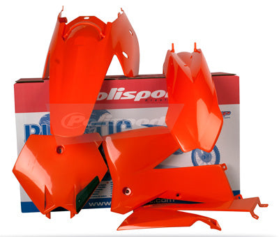 POLISPORT KIT KTM SX 05-06 EXC/F 05-07ORANGE PART# 90103 NEW
