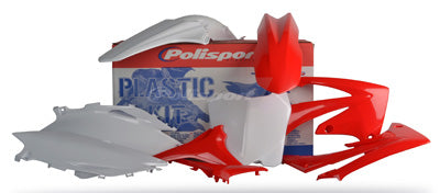 POLISPORT KIT CRF250R 10 / 450R 09-10 RED / WHITE PART# 90154 NEW