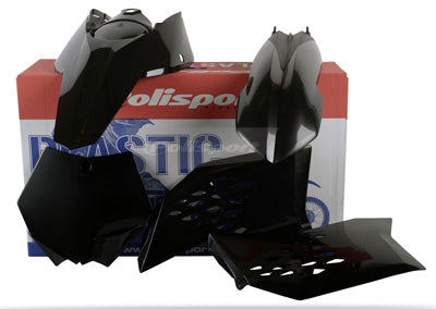 POLISPORT KIT KTM EXC/F 2008-11 BLACK PART# 90181 NEW
