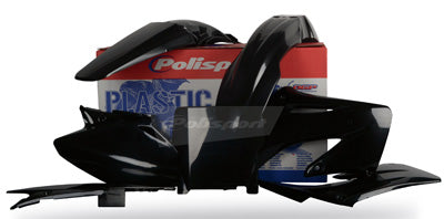 POLISPORT KIT CR125/250 04-07 BLACK PART# 90192 NEW