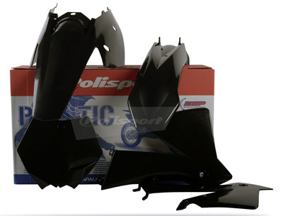 POLISPORT KIT KTM SX 03-04 / EXC/F 2004BLACK PART# 90194 NEW