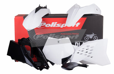 POLISPORT KIT KTM 65SX 2012-13 WHITE PART# 90214 NEW