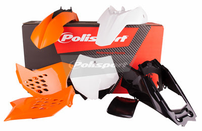 POLISPORT KIT KTM 65SX 2012-13 ORANGE COLOR PART# 90450 NEW