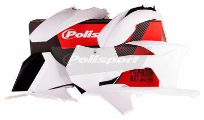 POLISPORT KIT EXC/EXC-F 2013 WHITE SX MODELS PART# 90508 NEW