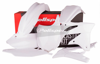 POLISPORT KIT KX250F 2013 WHITE PART# 90543 NEW