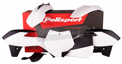 POLISPORT KIT KTM 85 SX 12-13 WHITE PART# 90556 NEW