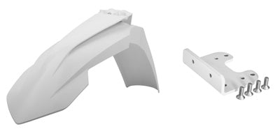 POLISPORT KTM F FENDER ADAPTOR 07-13 WHT 90735