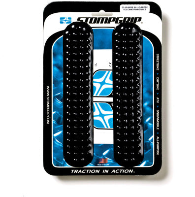 STOMP UNIVERSAL FRAME RAILS 1.75 X 8.25 (BLACK) PART# 33-10-0002B NEW