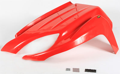 MAIER PR/FRONT FENDER TERYX F.RED GOES WITH 65-14899FR PART# 14900-12 NEW