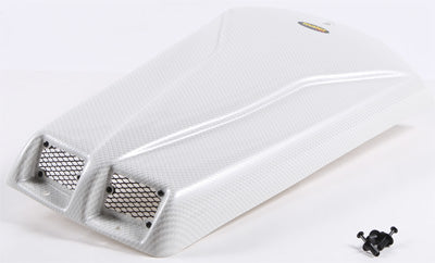 MAIER DUAL VENT SCOOP (WHITE CARBON) PART# 19027-31 NEW