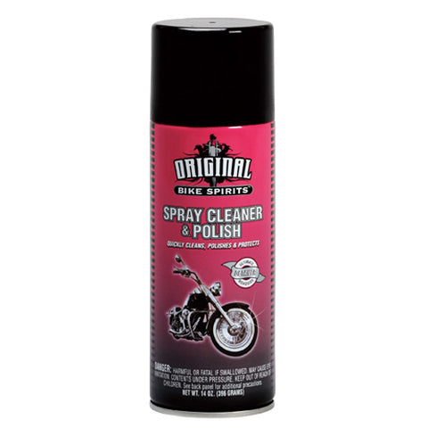BIKE SPIRITS 1039615 SPRAY CLEANER & POLISH 14 OZ