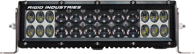 RIGID E2 SERIES LIGHT BAR COMBO HYPERSPOT/DRIVING 10 PART# 17831 NEW