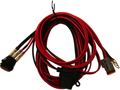 RIGID WIRE HARNESS - 4"-6" LIGHT BAR AND 10" SR PART# 40194