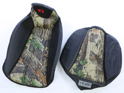 SPEED EA/ RZR SEAT COVER BLK/CAMO 48208