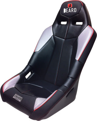 BEARD SUPER TZ SEAT (BLACK/SILVER/RED) 850-201