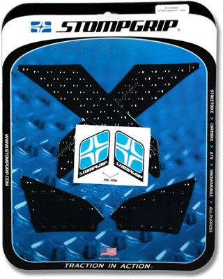 STOMPGRIP 2013-2015 Honda NC700X KIT - VOLCANO BLACK 55-10-0086B