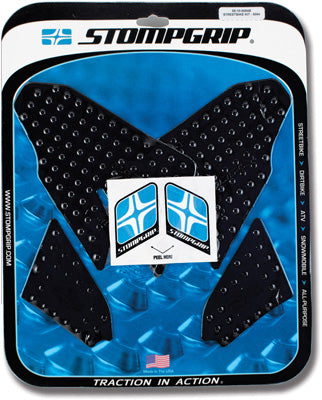 STOMPGRIP 2014-2015 BMW F800GS Adventure KIT - VOLCANO BLACK 55-10-0084B