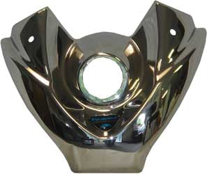 FULLBORE TANK COVER (CHROME) PART# 450R TANK CHROME NEW