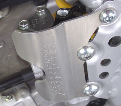 WORKS REAR MASTER CYL GUARD CRF150R '07-09 15-008