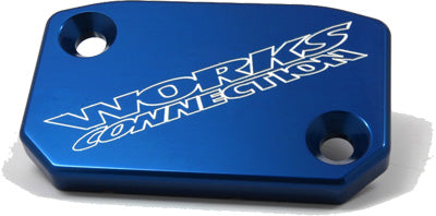 WORKS BREMBO CLUTCH COVER (BLUE) PART# 21-070 NEW