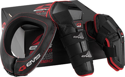 EVS SLAM COMBO KIT BLACK MINI SLAM2-M