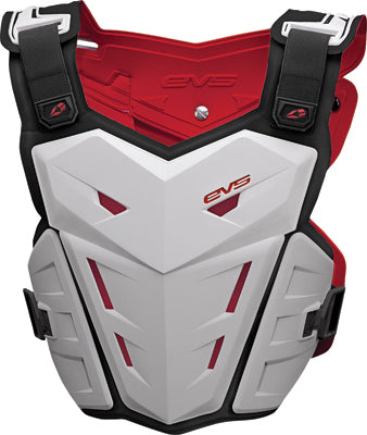 EVS Sports F1 CHEST PROTECTOR WHITE SM/MD # 412300-0212 NEW