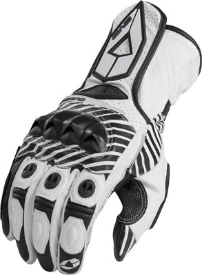 EVS MISANO SPORT GLOVES WHITE X-LARGE PART# 612106-0205