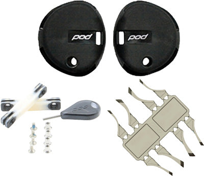 POD KNEE BRACE HINGE SET REFURB PART# KP140-000-NS