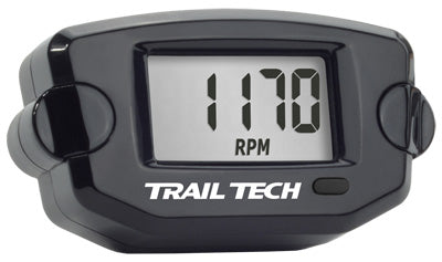 TRAIL TECH Tto Tach Hour Meter Black PART NUMBER 742-A00