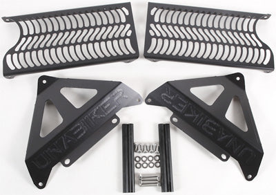 UNABIKER RADIATOR GUARD HONDA 06-09 CRF250R PART# HF250R-K NEW