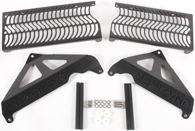 UNABIKER RADIATOR GUARD KAW 09 KLX250S PART# KKLX09250S-K NEW