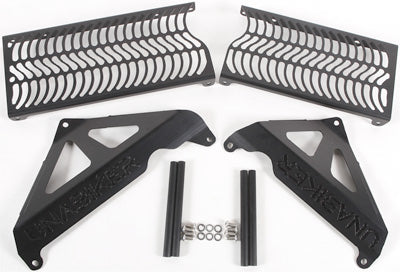 UNABIKER RADIATOR GUARD KAW 08-09 KLX450R PART# KKLX07450R-K NEW