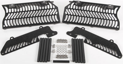 UNABIKER RADIATOR GUARD KTM 08-14 2 STROKE 144-300 XC/ SX PART# 13KTM2STK-K NEW