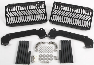 UNABIKER RADIATOR GUARD YAMAHA 07-11 WR250F PART# YWR2507-K NEW