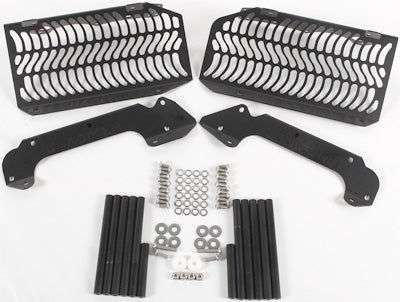 UNABIKER RADIATOR GUARD YAMAHA 07-11 WR450F PART# YWR45007-K NEW