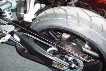 CF WORKS CHAIN GUARD CARBON FIBER PART# GSCG13 NEW