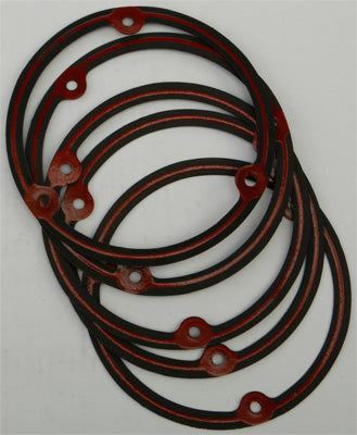JAMES GASKETS CLUTCH DERBY COVER GASKETS 3-HOLE FOAMET 5/PK PART# JGI-25416-70-F