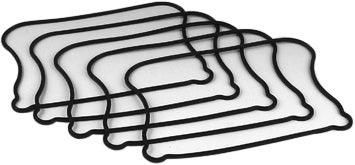 JAMES GASKETS GSKT RKR CVR LOWR RUBR 883 1200 SPORTSTER PART# JGI-17353-86-A NEW