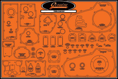 JAMES GASKETS GASKET DISPLAY BOARD PART# JGI-99000-TC96