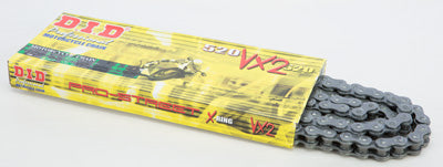D.I.D Chain Pro-Street 525Vx-120 X-Ring Chain Gold PART NUMBER 525VXG120ZB