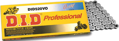 D.I.D PROFESSIONAL 520VO-120 O-RING CHAIN PART# 520VOX120FB NEW