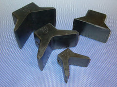 YATES RUBBER BOW GUARD "V" STYLE 3" X 3" 6Y33-4