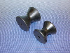YATES RUBBER 3143-4 BOW ROLLER 1 2" BORE 3"