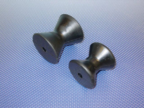 YATES RUBBER BOW ROLLER 1/2" BORE (4") 4174-4