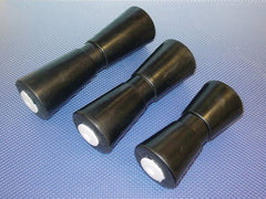 YATES RUBBER KEEL ROLLER 5/8" BORE (8") 8000