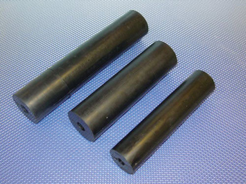 YATES RUBBER MOLDED SIDE GUIDE ROLLER 1/2" BORE (9" X 2") 9202-4