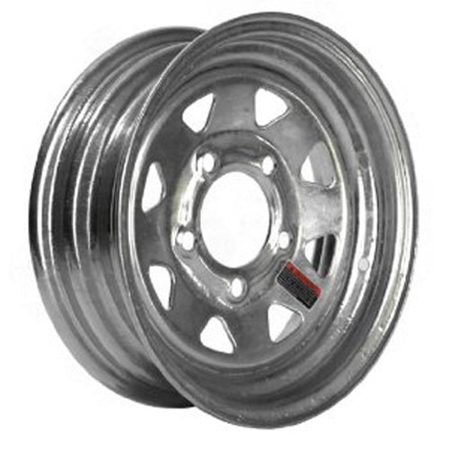 AMERICAN TIRE 20134 12" WHEEL 5 HOLE GALVANIZED SPOKED